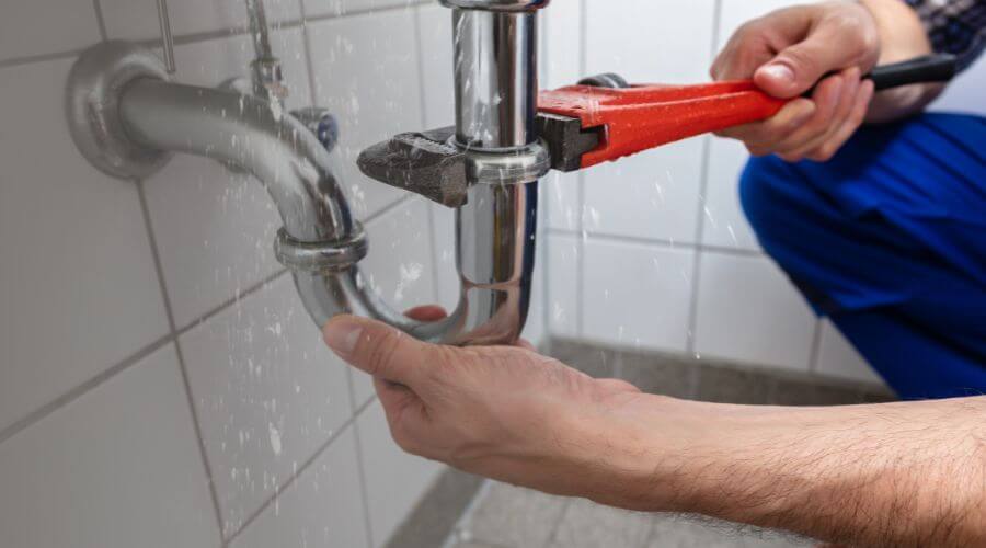Slab Leak Detection in Mekinock, ND